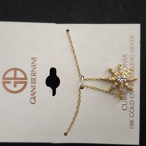 Giani Bernini Gold Star Pendant Necklace